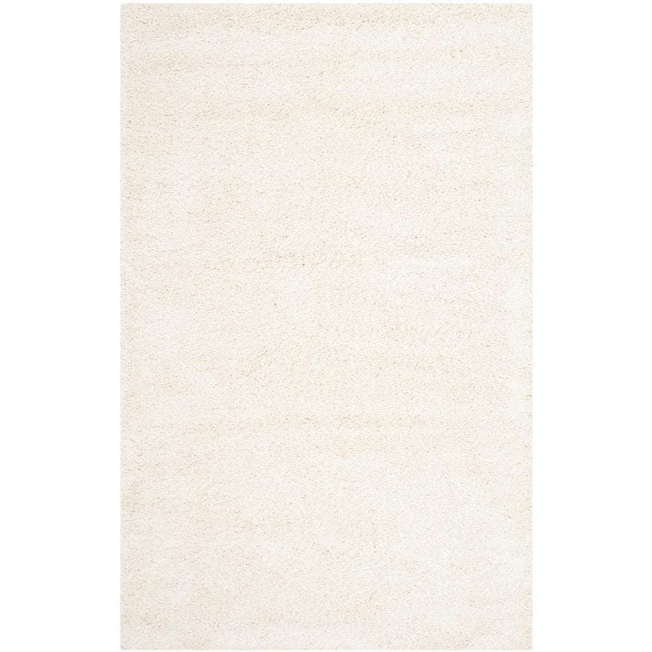 SAFAVIEH Milan Shag Ivory 8 ft. x 10 ft. Solid Area Rug