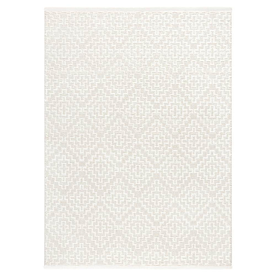 Town & Country Living Luxe Tretta Modern Geo Ivory 8 ft. x 10 ft. Area Rug