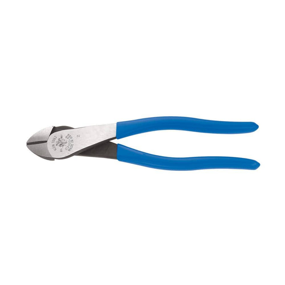 Klein Tools Diagonal Cutting Pliers, Angled Head, 8-Inch