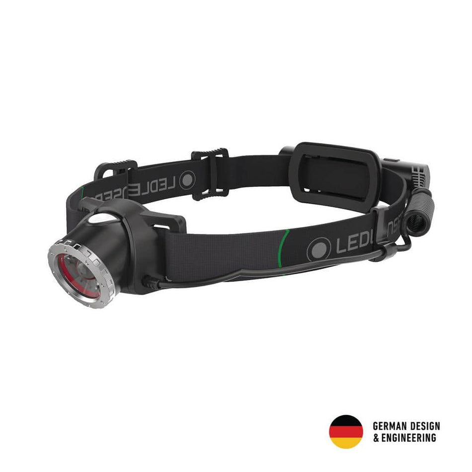 LEDLENSER MH10 600 Lumen LED Rechargeable Headlamp with Focusing Optic