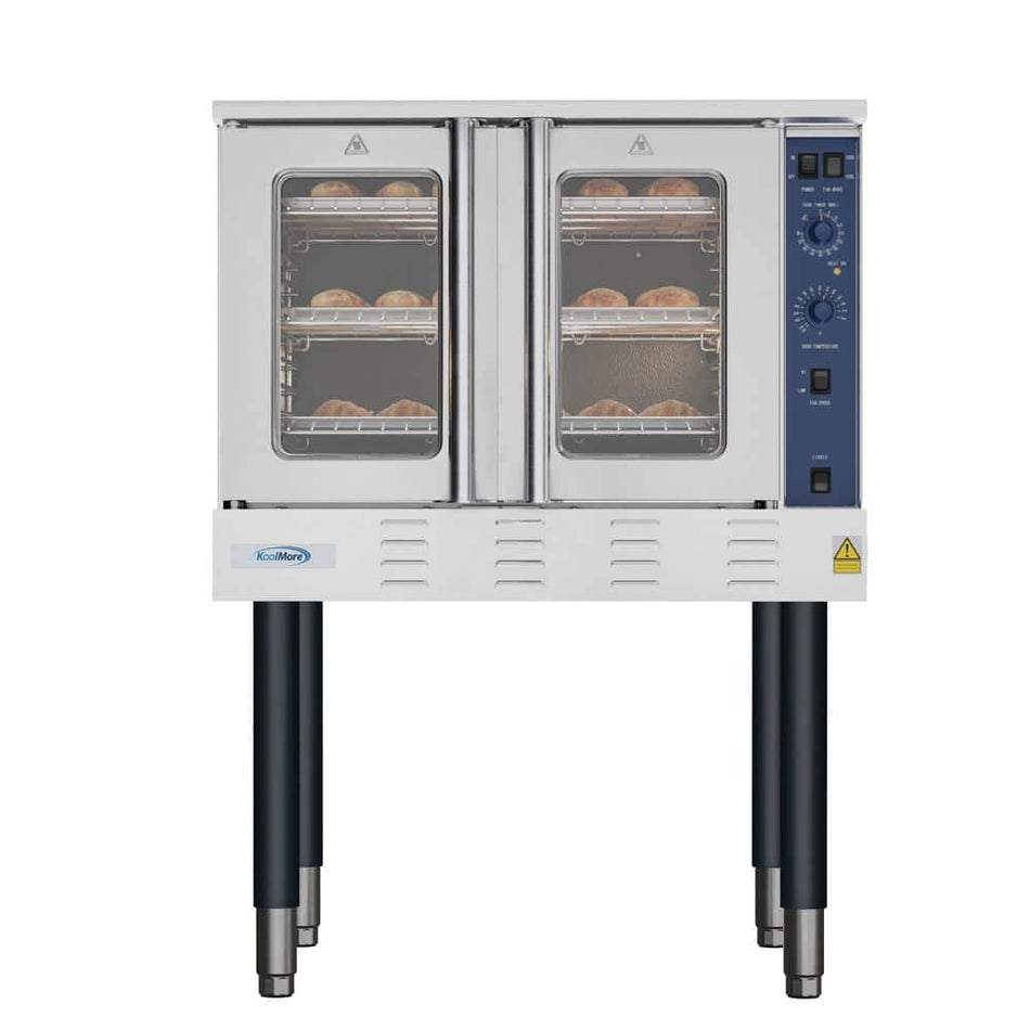 Koolmore 38 in. Full Size Single Deck Commercial LP Convection Oven 54,000 BTU