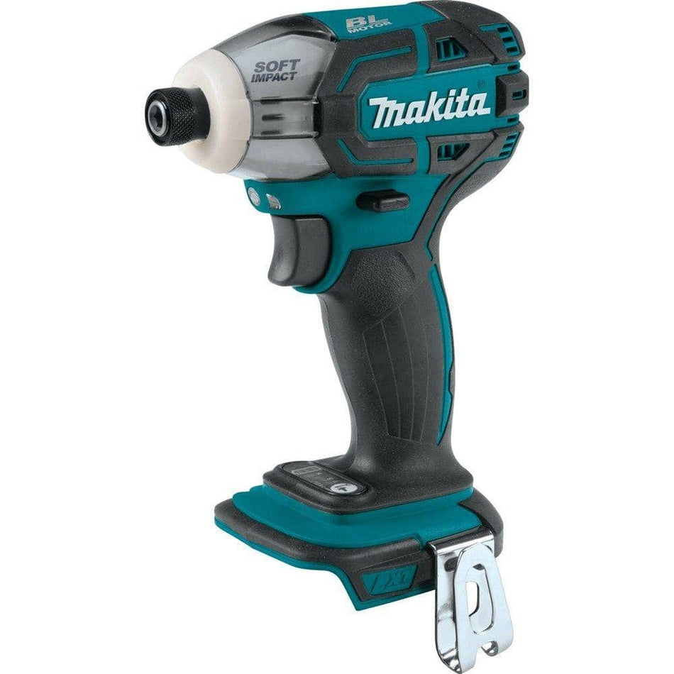 Makita 18V LXT Lithium-Ion 1/4 in. Oil-Impulse Brushless Cordless 3-Speed Impact Driver (Tool-Only)