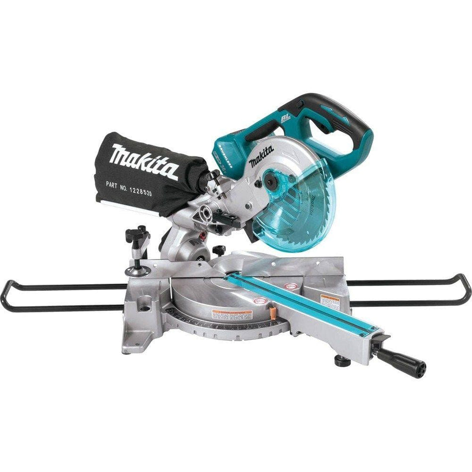 Makita 18V X2 LXT Lithium-Ion 1/2 in. Brushless Cordless 7-1/2 in. Dual Slide Compound Miter Saw (Tool-Only)