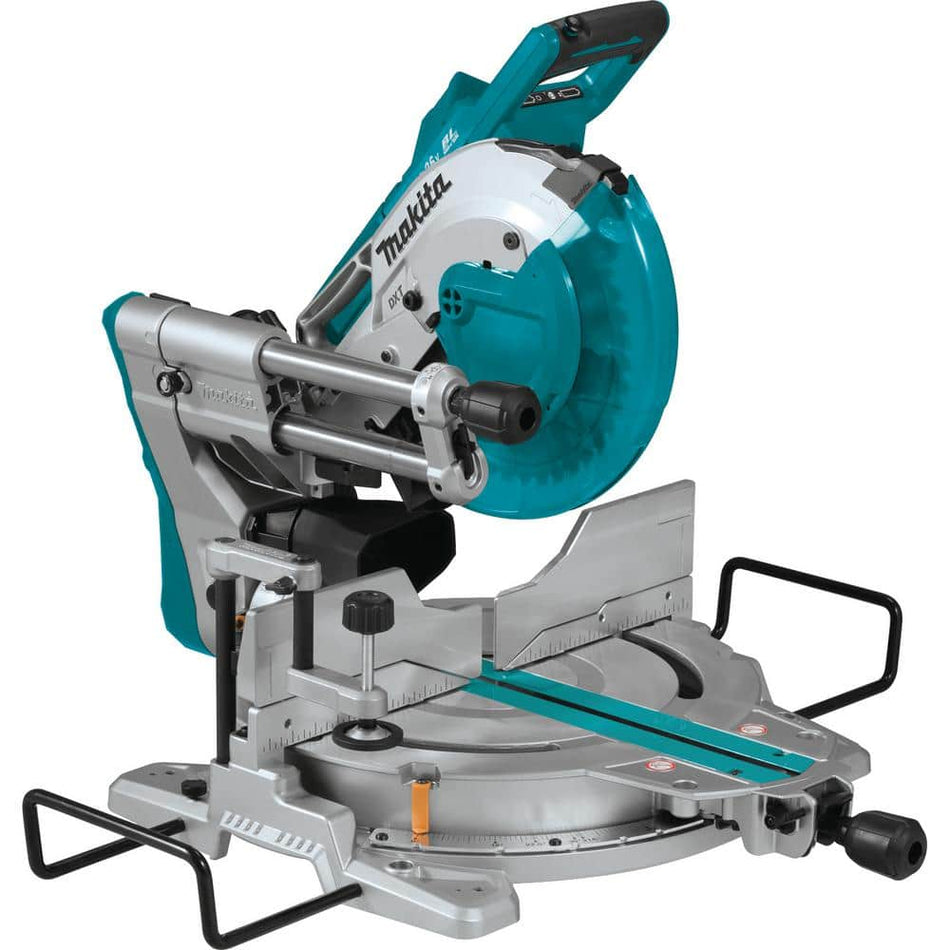 Makita 18V X2 LXT Lithium-Ion (36V) Brushless Cordless 10 in. Dual-Bevel Sliding Compound Miter Saw with Laser (Tool Only)