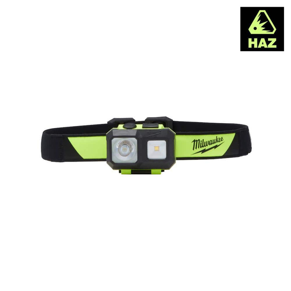 Milwaukee 310 Lumens LED Intrinsically Safe Spot/Flood Headlamp