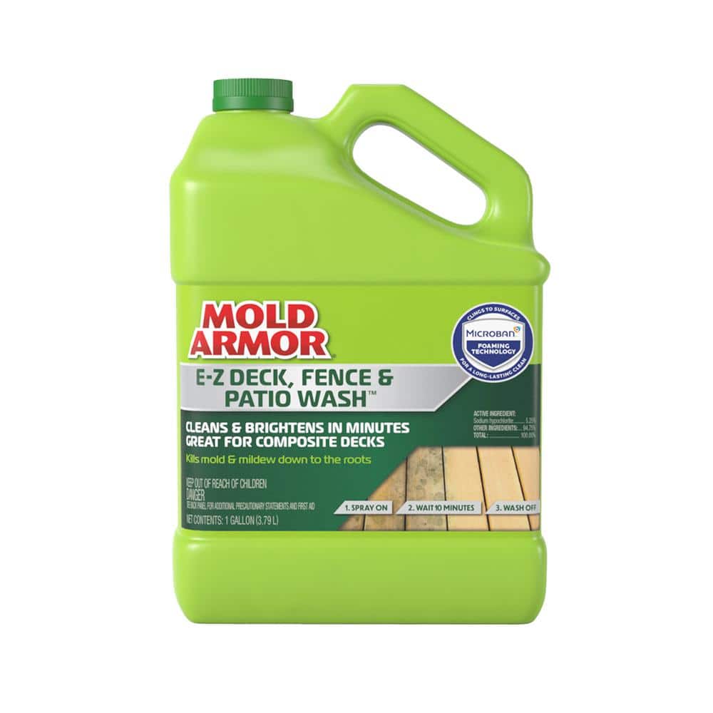 Mold Armor 1 gal. EZ Outdoor Deck and Fence Wash Mold and Mildew Remo