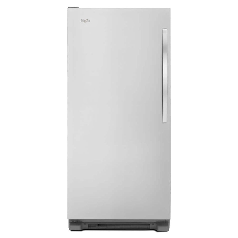 Whirlpool 17.7 cu. ft. SideKicks Frost Free Upright Freezer in Monochromatic Stainless Steel