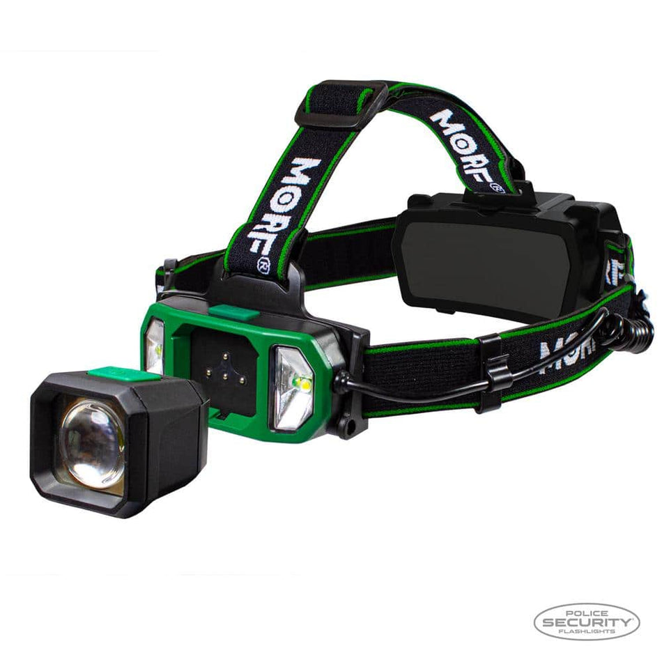 MORF MORF R700 Removable Rechargeable Headlamp with 700 Lumen 3-in-1 Industrial Lighting System