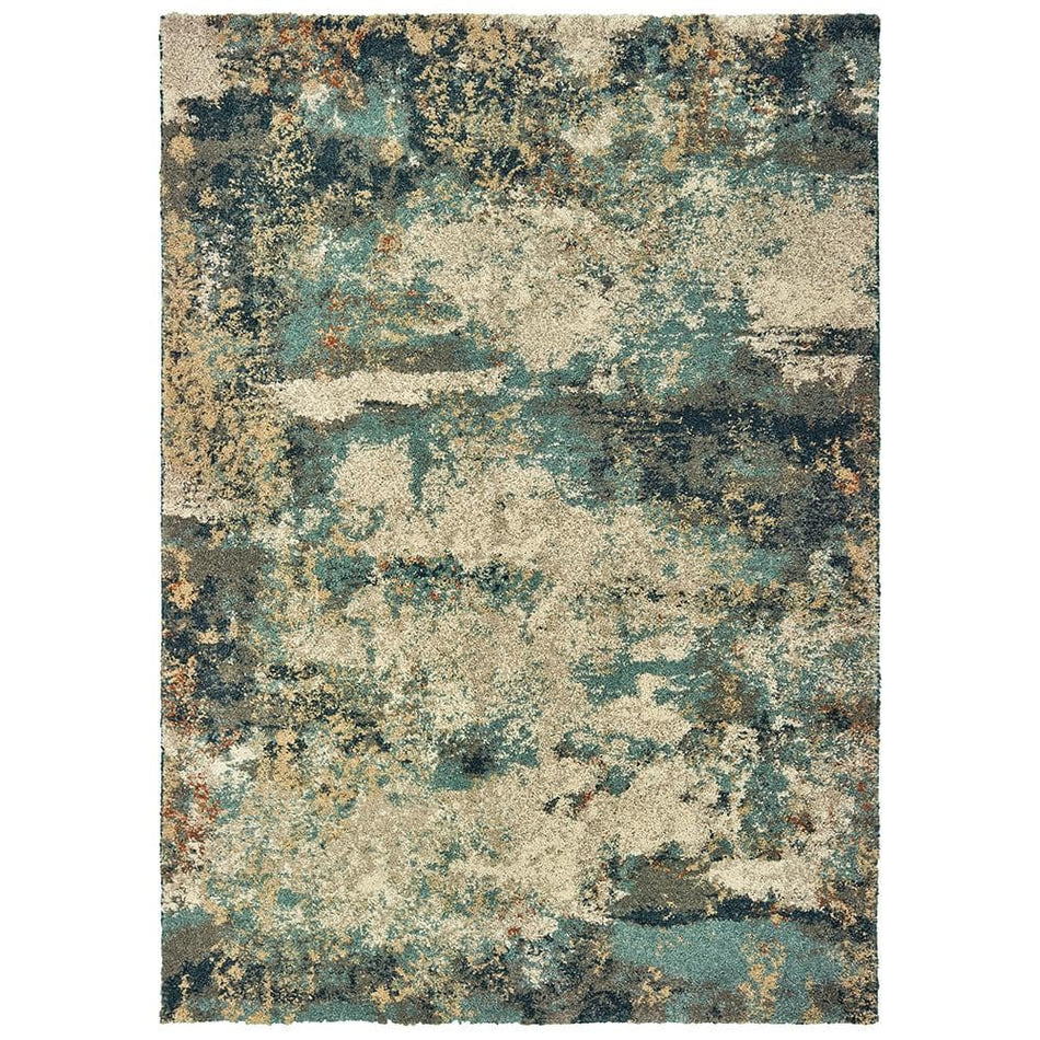 Home Decorators Collection Braxton Multi 5 ft. x 8 ft. Abstract Area Rug