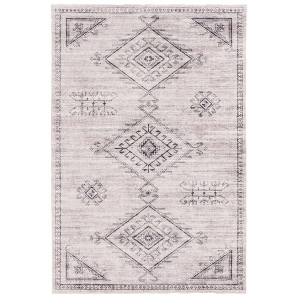 StyleWell Anita Road Multi 4 ft. x 6 ft. Machine Washable Indoor Area Rug