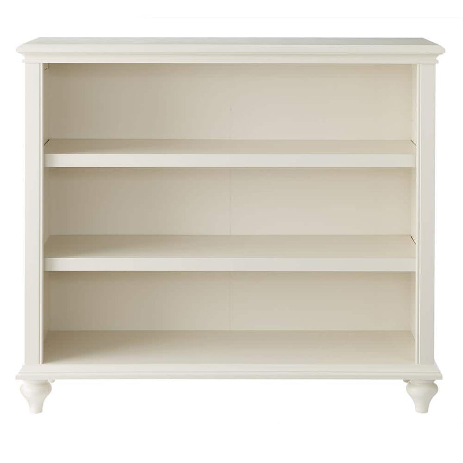 Home Decorators Collection Hamilton Off White 3-Shelf Adjustable Accent Bookcase (36 in. H)