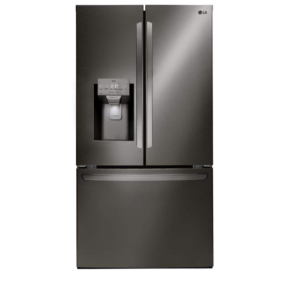 LG 28 cu. ft. 3 Door French Door Refrigerator with Ice and Water with