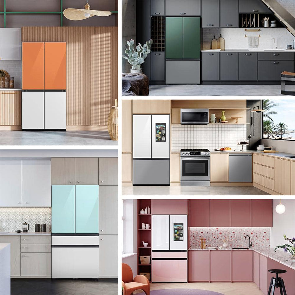 Samsung BESPOKE French Door Smart Refrigerator with Customizable Panels