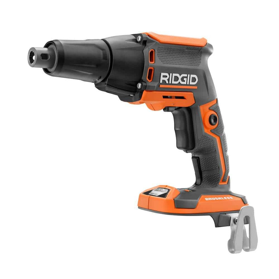 RIDGID 18V Brushless Cordless Drywall Screwdriver with Collated Attachment (Tool Only)