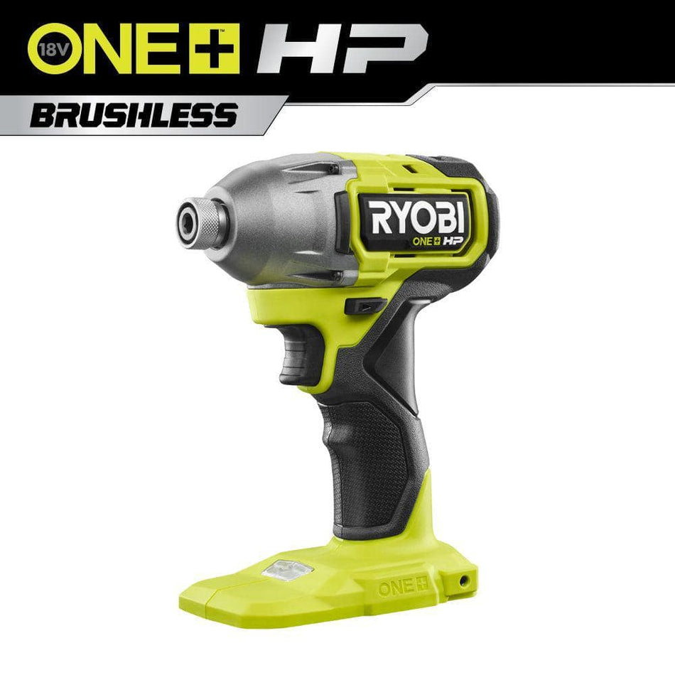 RYOBI ONE+ HP 18V Brushless Cordless 1/4 in. Impact Driver (Tool Only)