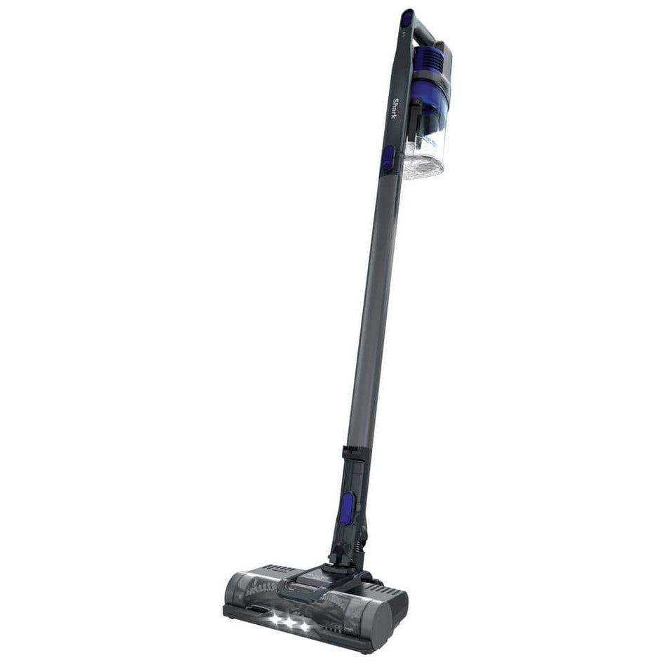 Shark Pet Bagless Cordless Stick Vacuum with XL Dust Cup, LED Headlights, Removable Handheld, 40min Runtime, in Gray - IX141