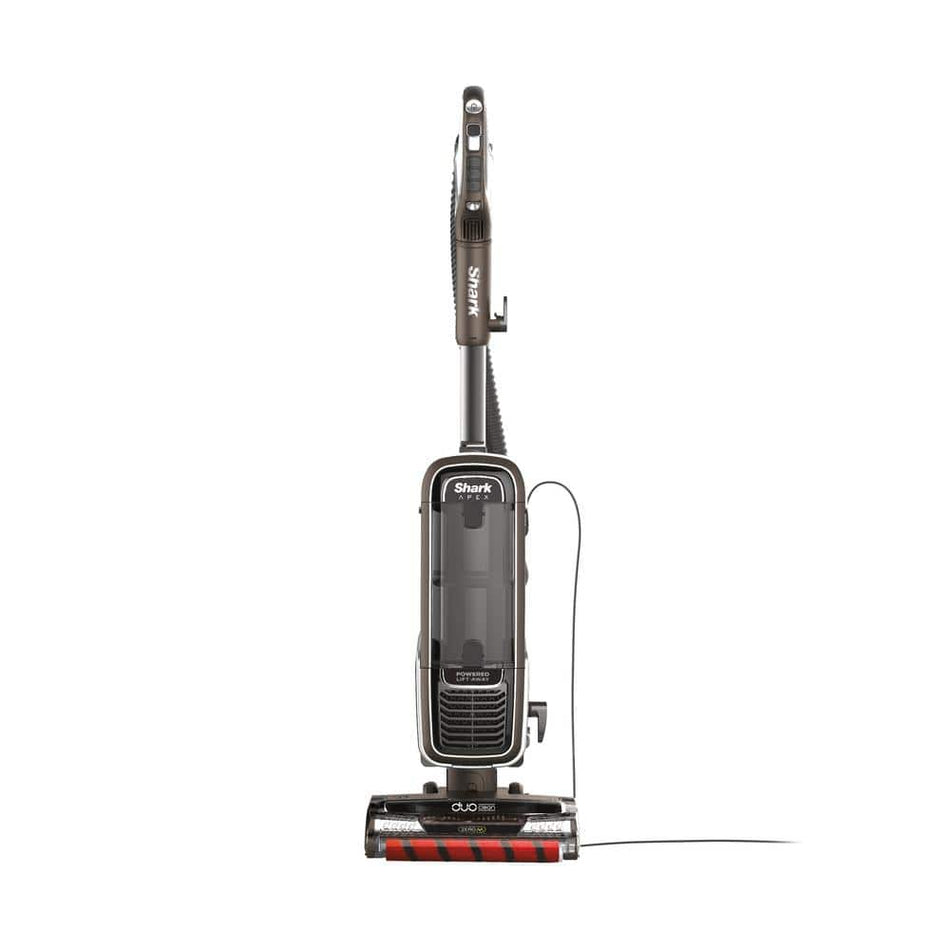 Shark APEX DuoClean Powered Lift-Away Bagless Corded Upright Vacuum with Self-Cleaning Brushroll in Gray - AZ1002