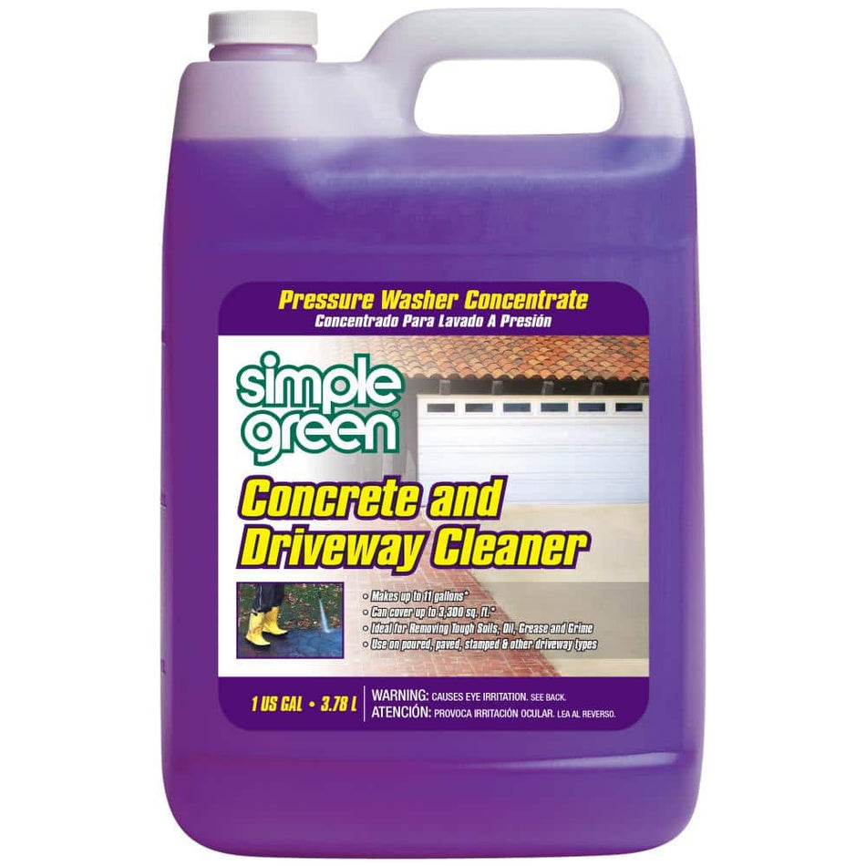 Simple Green 1 Gal. Concrete and Driveway Cleaner Pressure Washer Concentrate