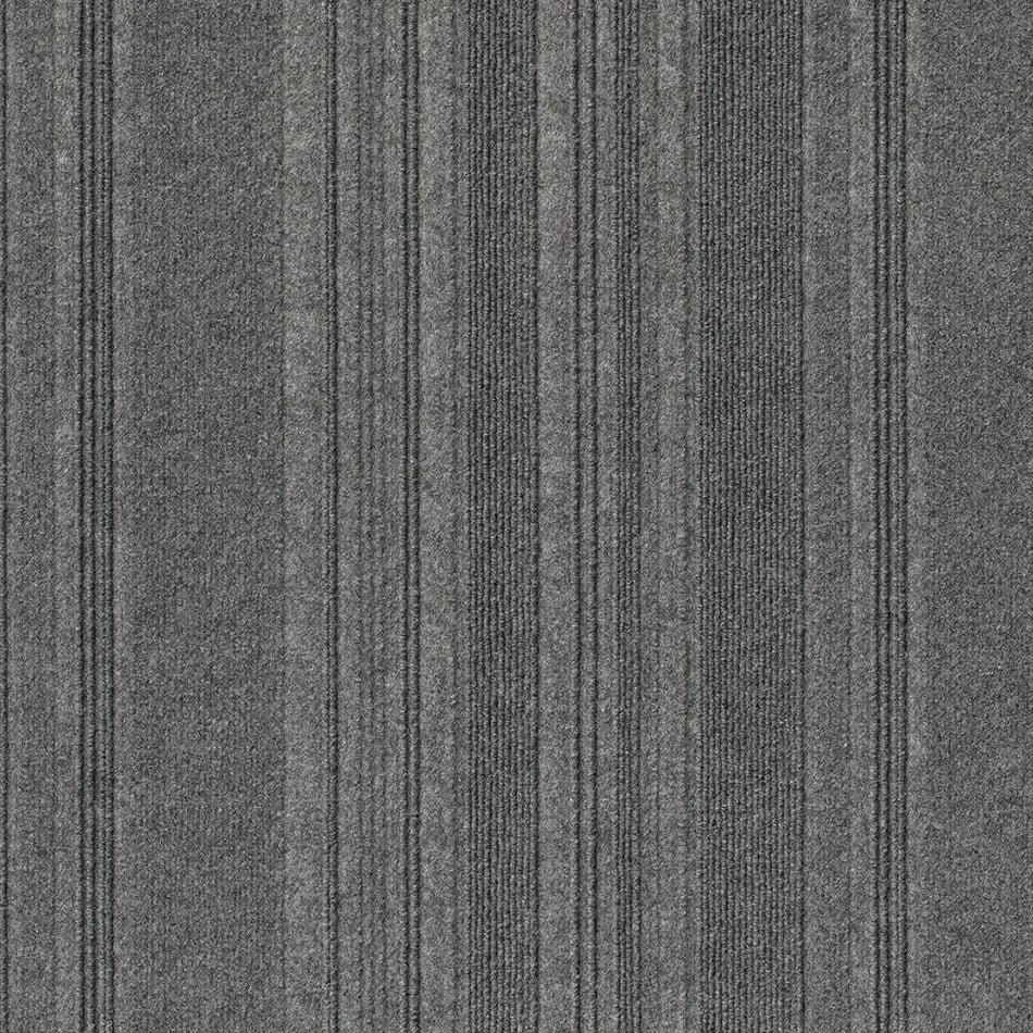 Foss Adirondack Gray Commercial 24 in. x 24 Peel and Stick Carpet Tile (15 Tiles/Case) 60 sq. ft.