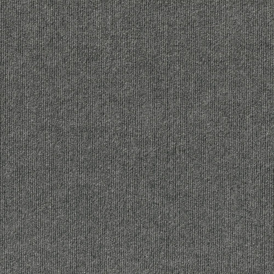 TrafficMaster Elevations - Sky Gray - 12 ft. 15 oz. SD Polyester Texture Full Roll Carpet sq. ft/Roll