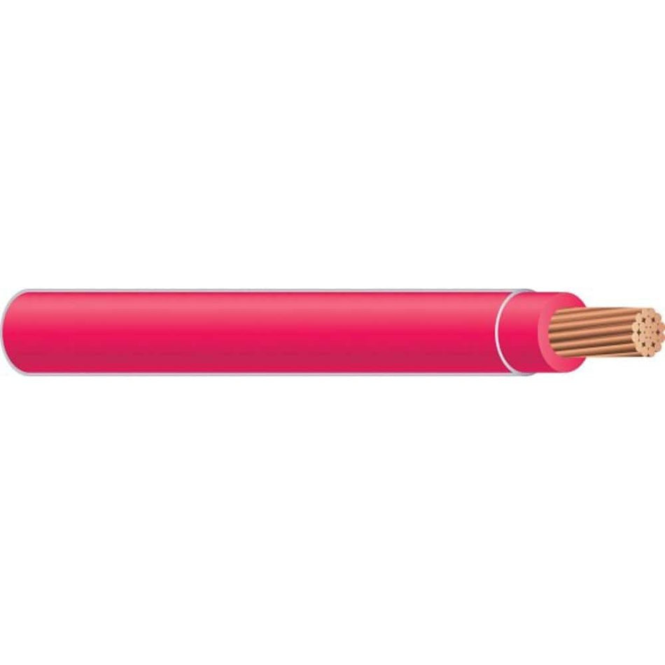 Southwire (By-the-Foot) 8 Red Stranded CU SIMpull THHN Wire