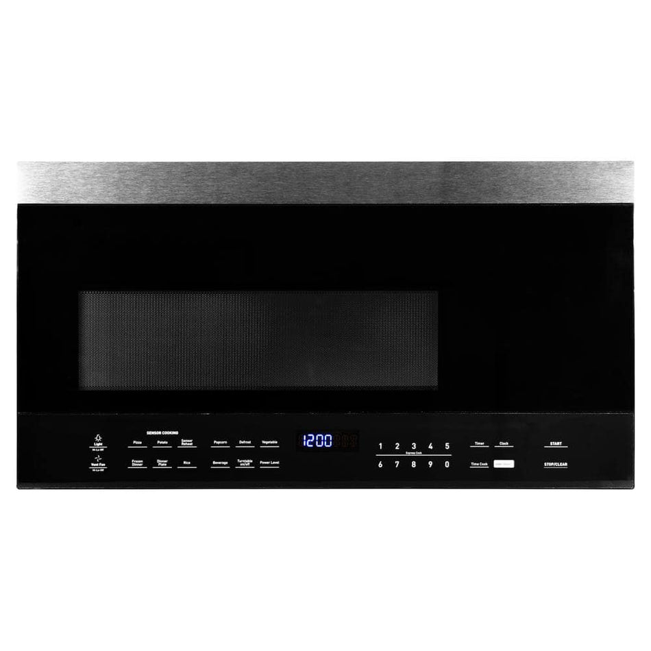 BLACK+DECKER 31.3 in. Width 1.6 Cu. Ft. 1000 Watt Over-the-Range Microwave in Stainless Steel