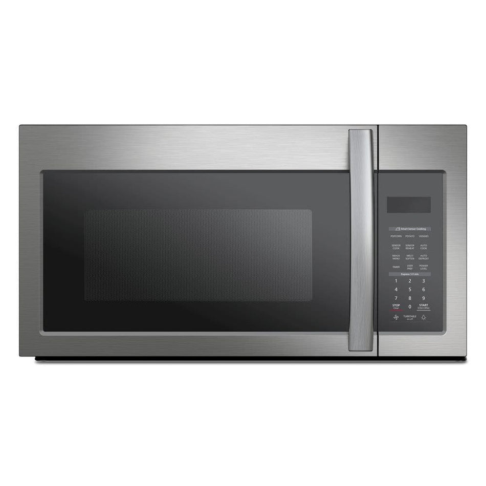 BLACK+DECKER 16.4 in. Width 1.9 cu. ft. Stainless Steel 1000-Watt Over-the-Range Microwave