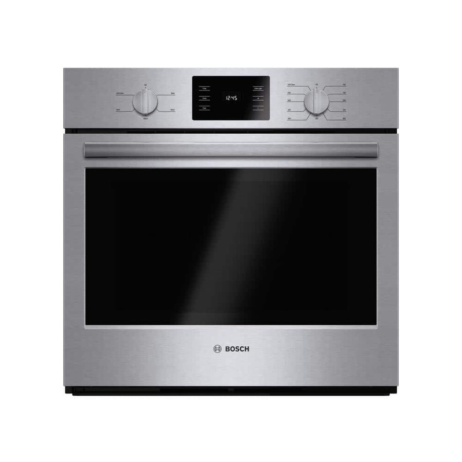 Bosch 500 Series 30 in. Built-In Single Electric Wall Oven in Stainless Steel with Thermal Cooking and Self-Cleaning