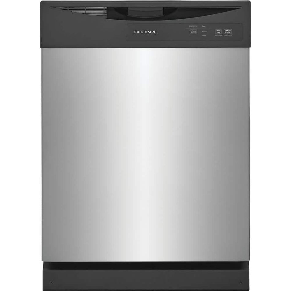 Frigidaire 24 in. Stainless Steel Front Control Smart Built-In Tall Tub Dishwasher