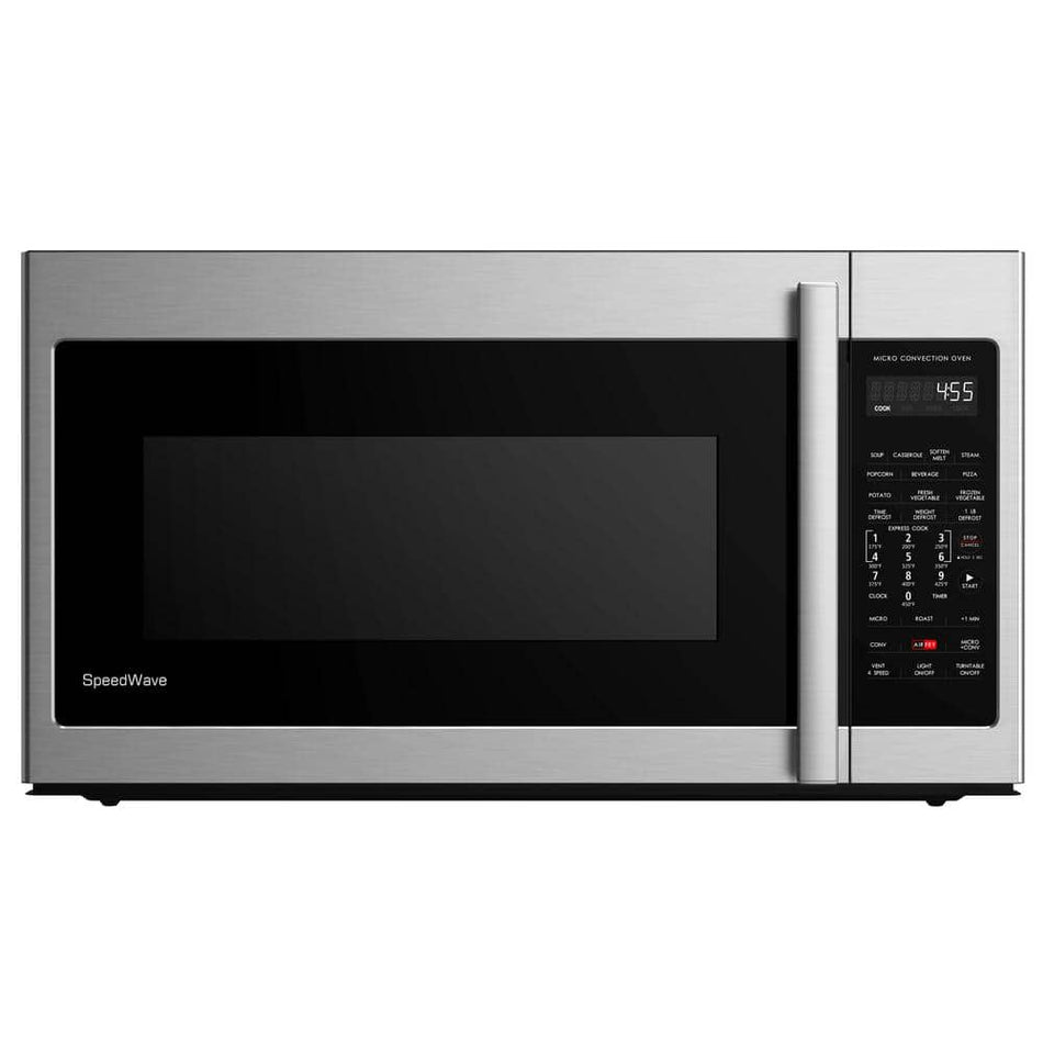 Galanz 1.7 cu. ft. Over the Range Microwave in Stainless Steel with Air Fry, Sensor Cooking, Grill