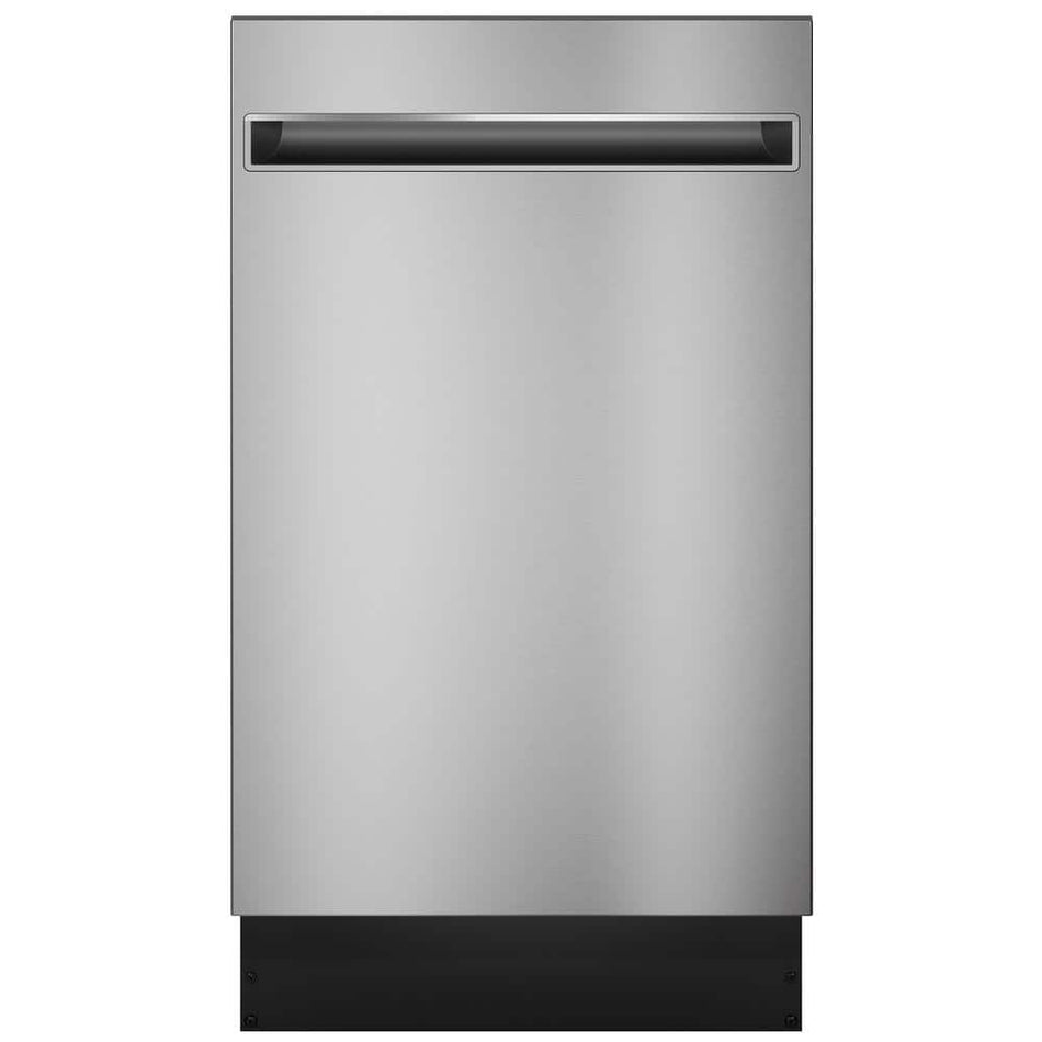 GE Profile 18 in. Stainless Steel Top Control ADA Dishwasher with Stainless Steel Tub and 47 dBA