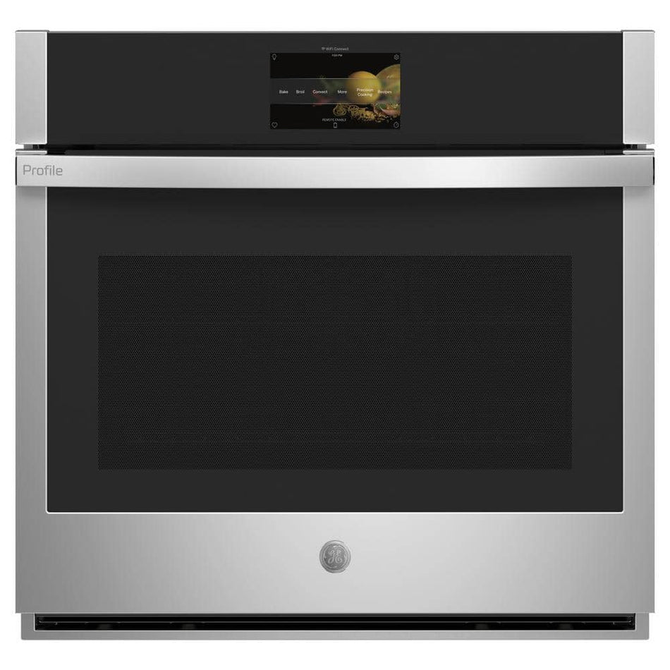 GE Profile Profile 30 in. Smart Single Electric Wall Oven with Convection and Self-Clean in Stainless Steel