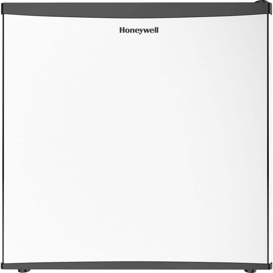 Honeywell 1.1 cu. ft. Compact Manual Upright Freezer in Stainless Steel