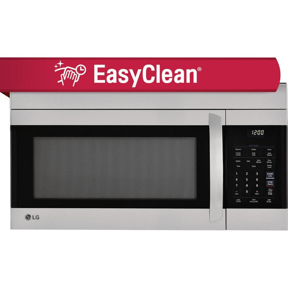 LG 1.7 cu. ft. Over-the-Range Microwave Oven in Stainless Steel with EasyClean