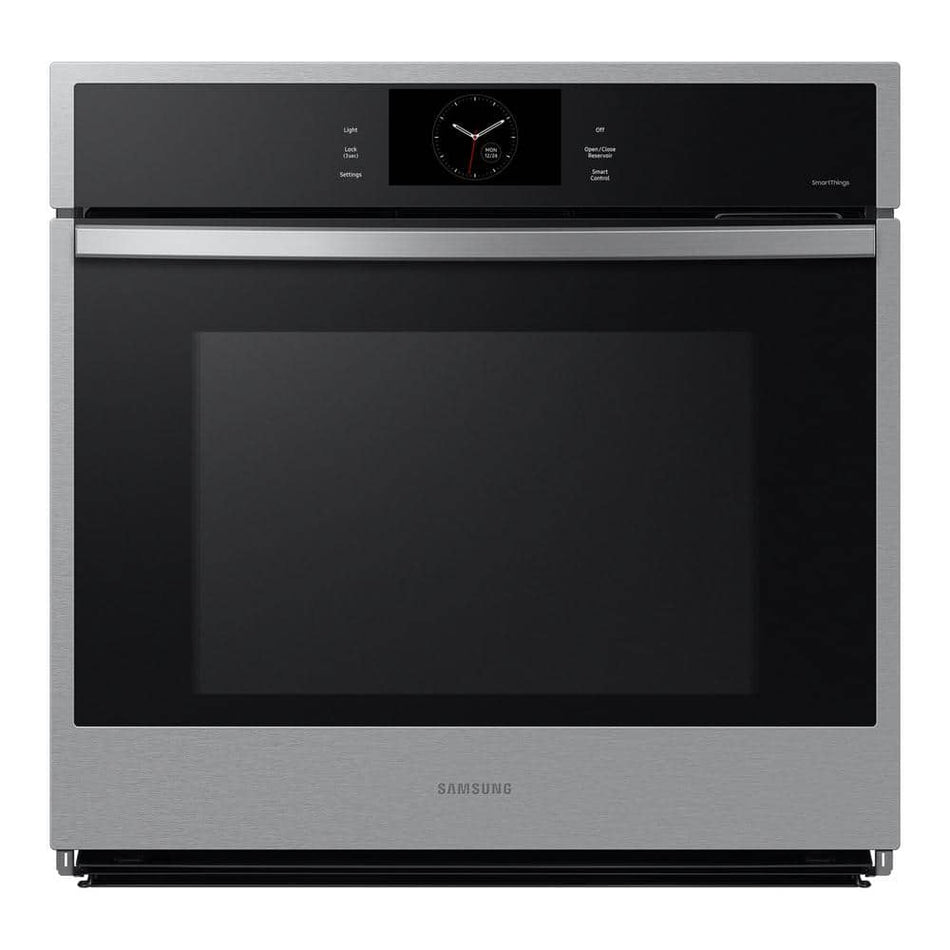 Samsung 30" Single Wall Oven with Steam Cook in Stainless Steel