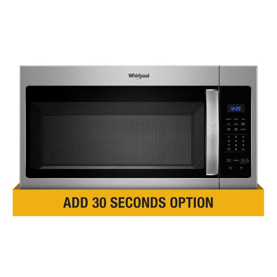 Whirlpool 1.7 cu. ft. Over the Range Microwave in Stainless Steel with Electronic Touch Controls