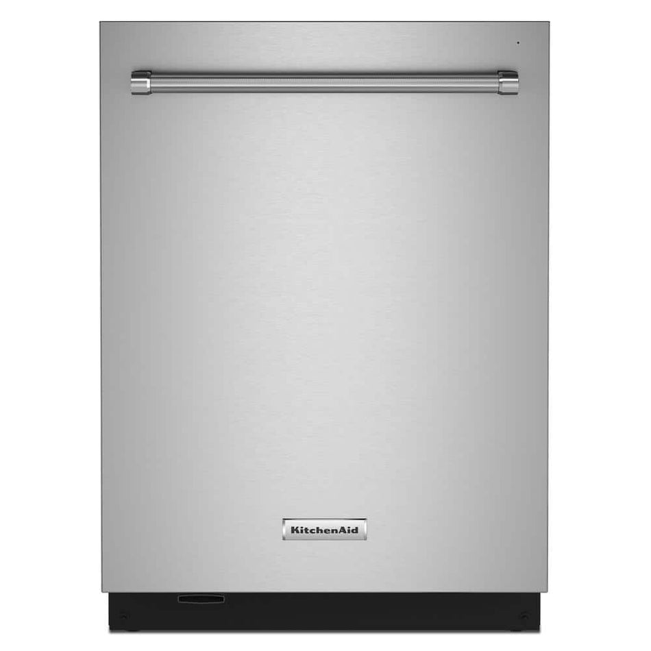 KitchenAid 24 in. PrintShield Stainless Steel Top Control Built-in Tall Tub Dishwasher with Stainless Steel Tub, 44 dBA