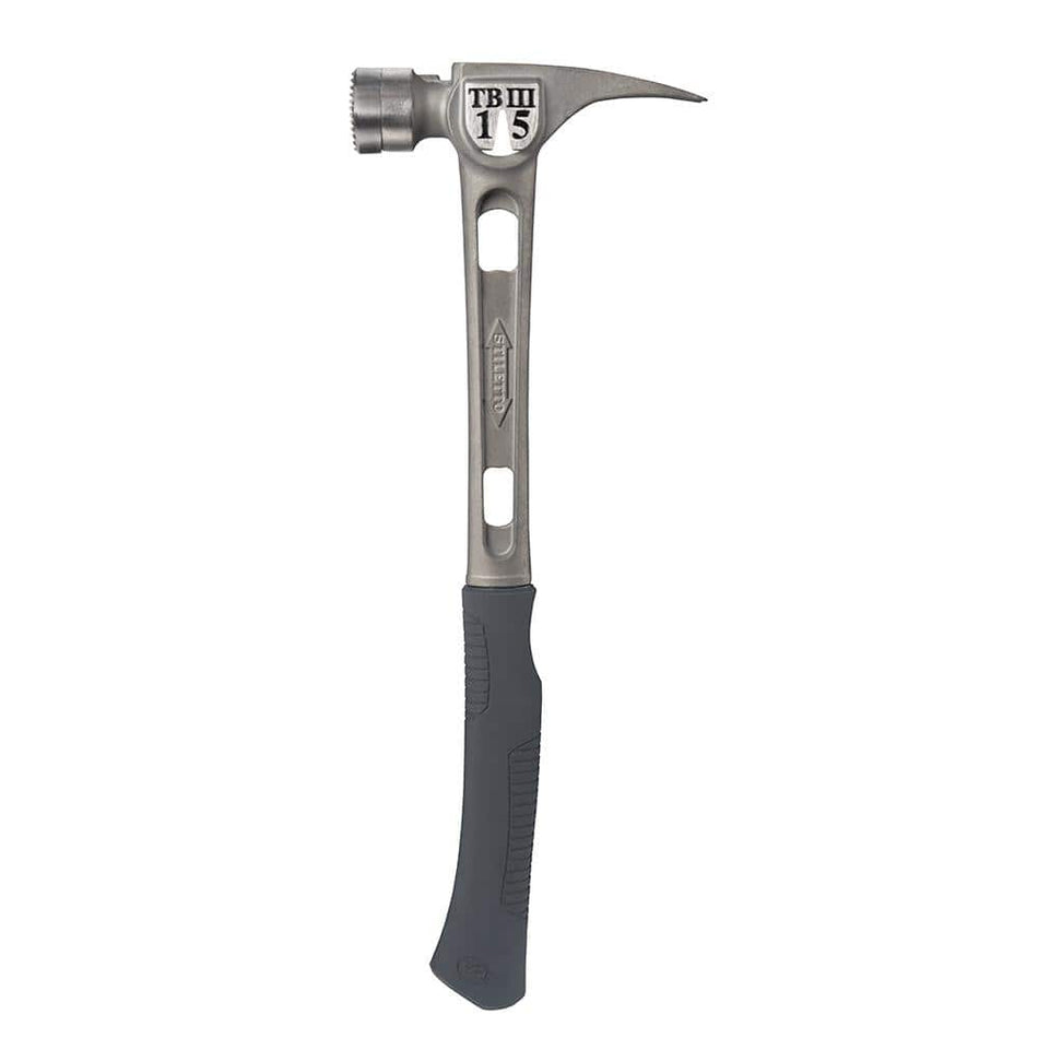 Stiletto 15 oz. TiBone 3 Milled Face and Curved Handle