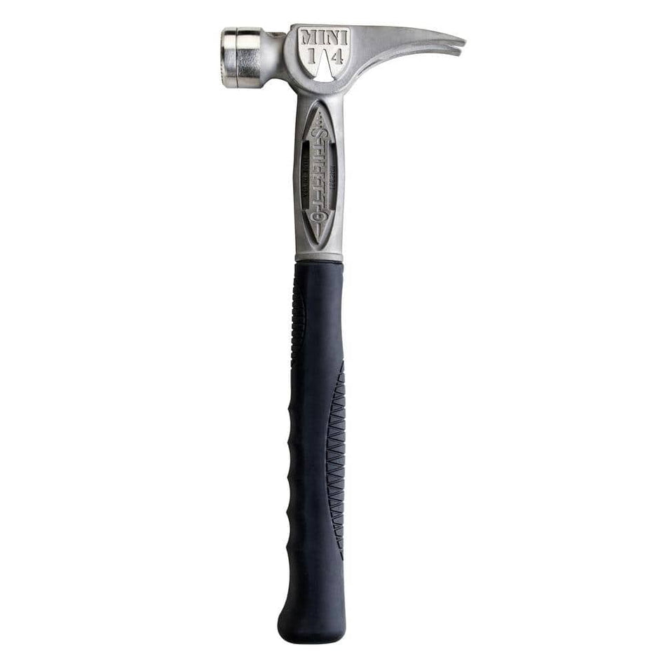 Stiletto 14 oz. TiBone Milled Face Hammer with 15.25 in. Straight Handle