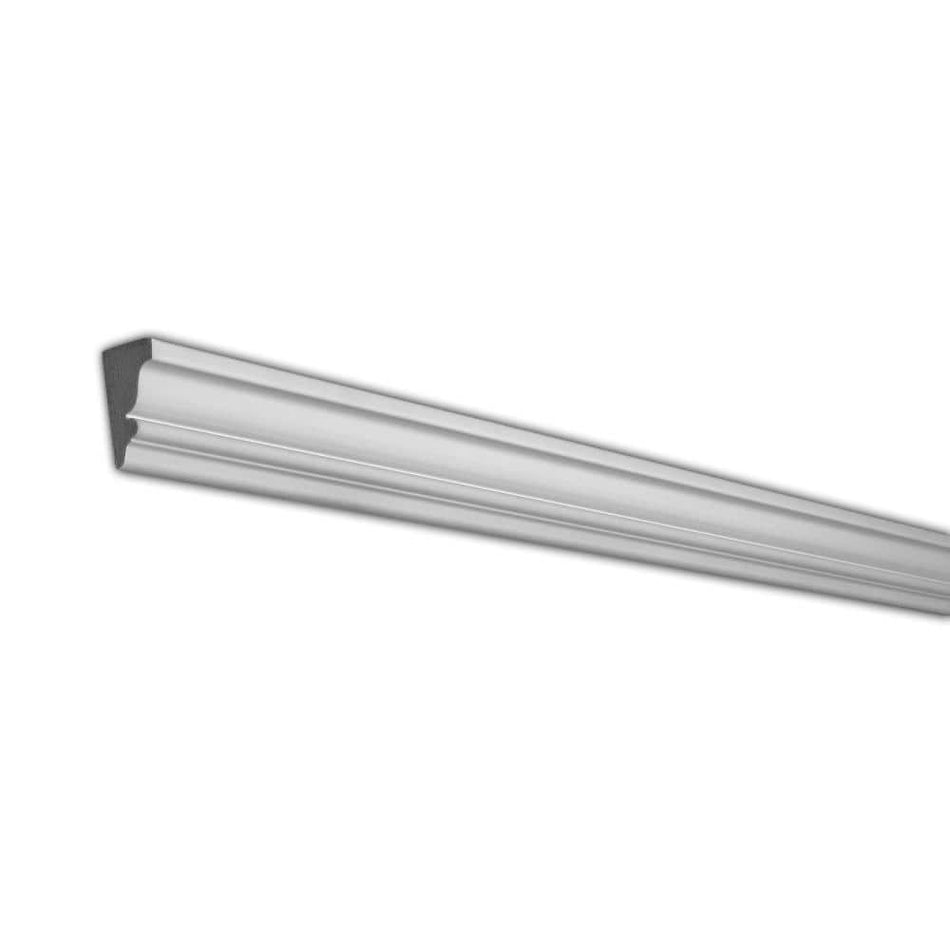 American Pro Decor Pro Pack 1 1/8 in. x  2 1/4 in. x  96 in. Unfinished Recycled Polystyrene Crown Moulding (6-Pack ? 48 Total Linear Feet)