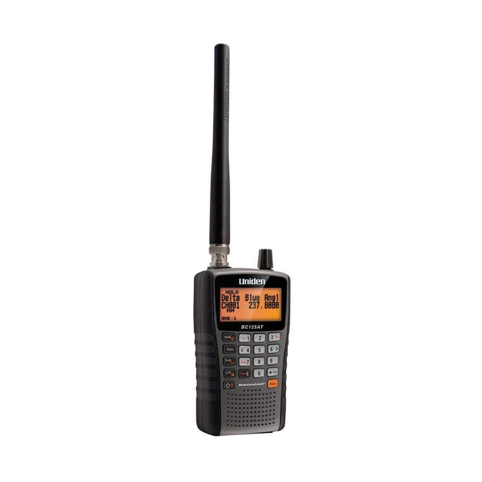 Uniden Handheld Scanner with 500 Channels and Alpha Tags