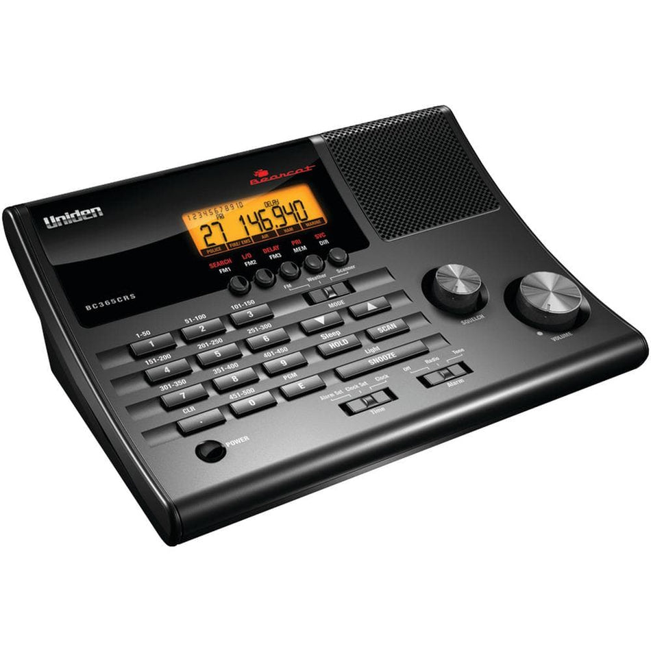 Uniden 500-Channel Scanner with Weather Alert