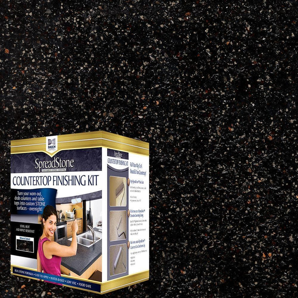 DAICH SpreadStone Mineral Select 1 qt. Volcanic Black Countertop Refinishing Kit