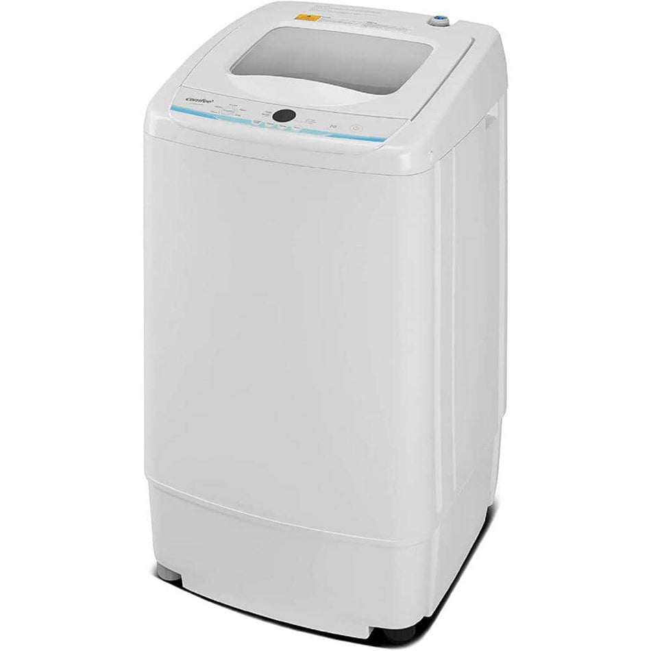 Comfee' 0.9 cu. ft. Compact Portable Top Load Washer in White