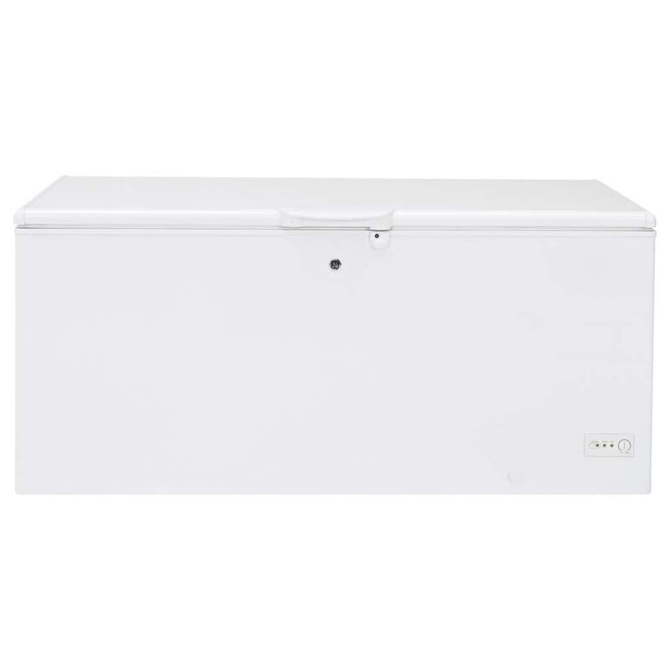 GE Garage Ready 21.7 cu. ft. Chest Freezer in White, ENERGY STAR