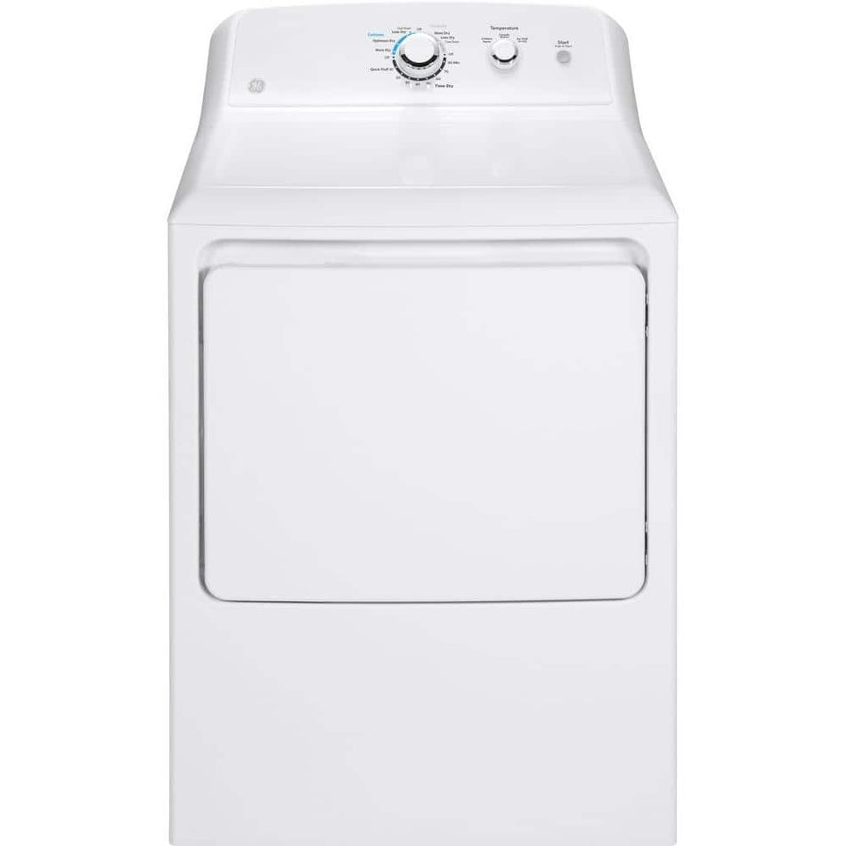 GE 7.2 cu. ft. Gas Dryer in White