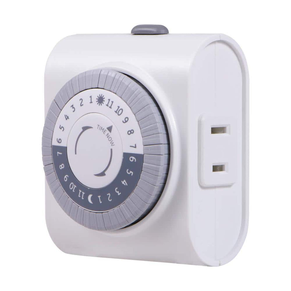 GE 24-Hour Plug-In Big Button Timer