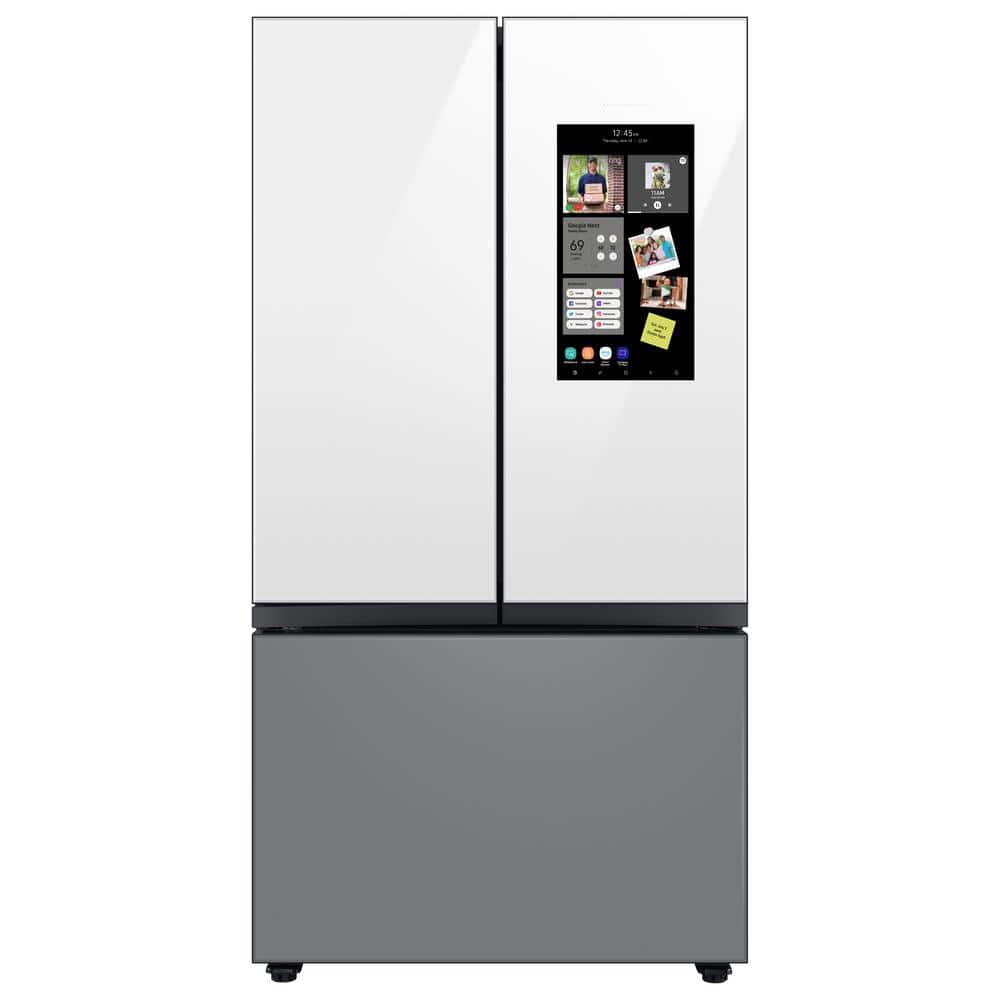 Samsung Bespoke 30 cu. ft. 3Door French Door Smart Refrigerator with