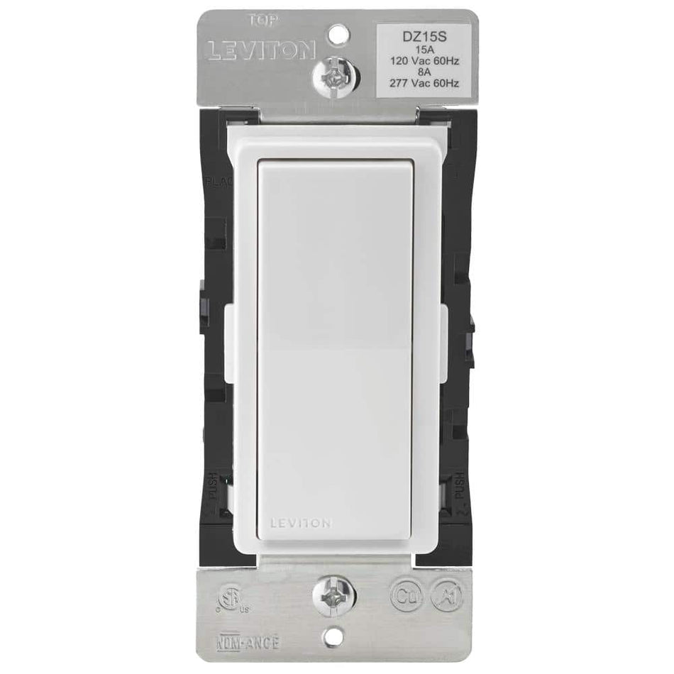 Leviton Decora Smart Light Switch with Z-Wave Technology Wallplate Included, White