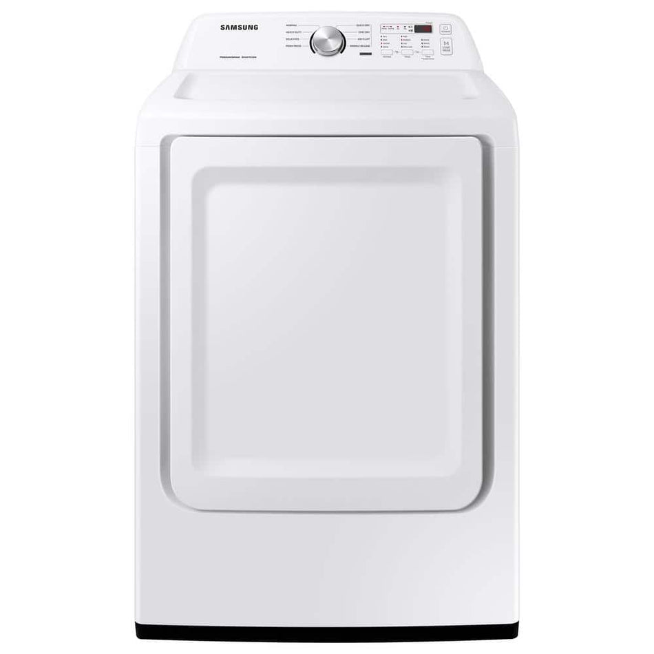 Samsung 7.2 cu. ft. Vented Electric Dryer with Sensor Dry in White